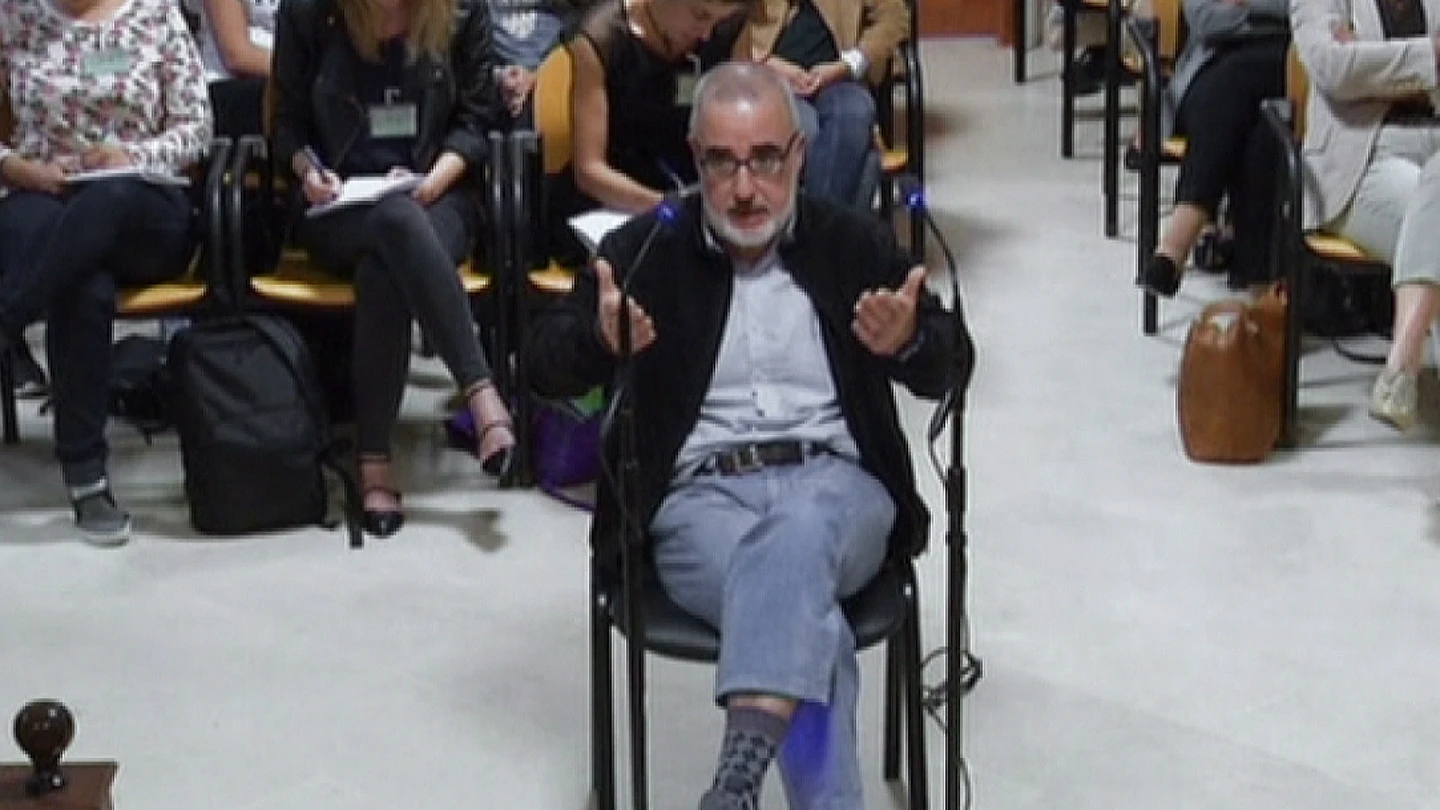 Alfonso Basterra en el juicio. Alfonso Basterra en el juicio.