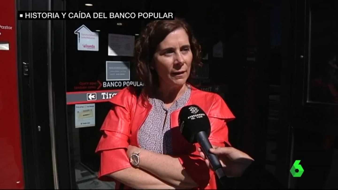Empleada del Banco Popular Empleada del Banco Popular