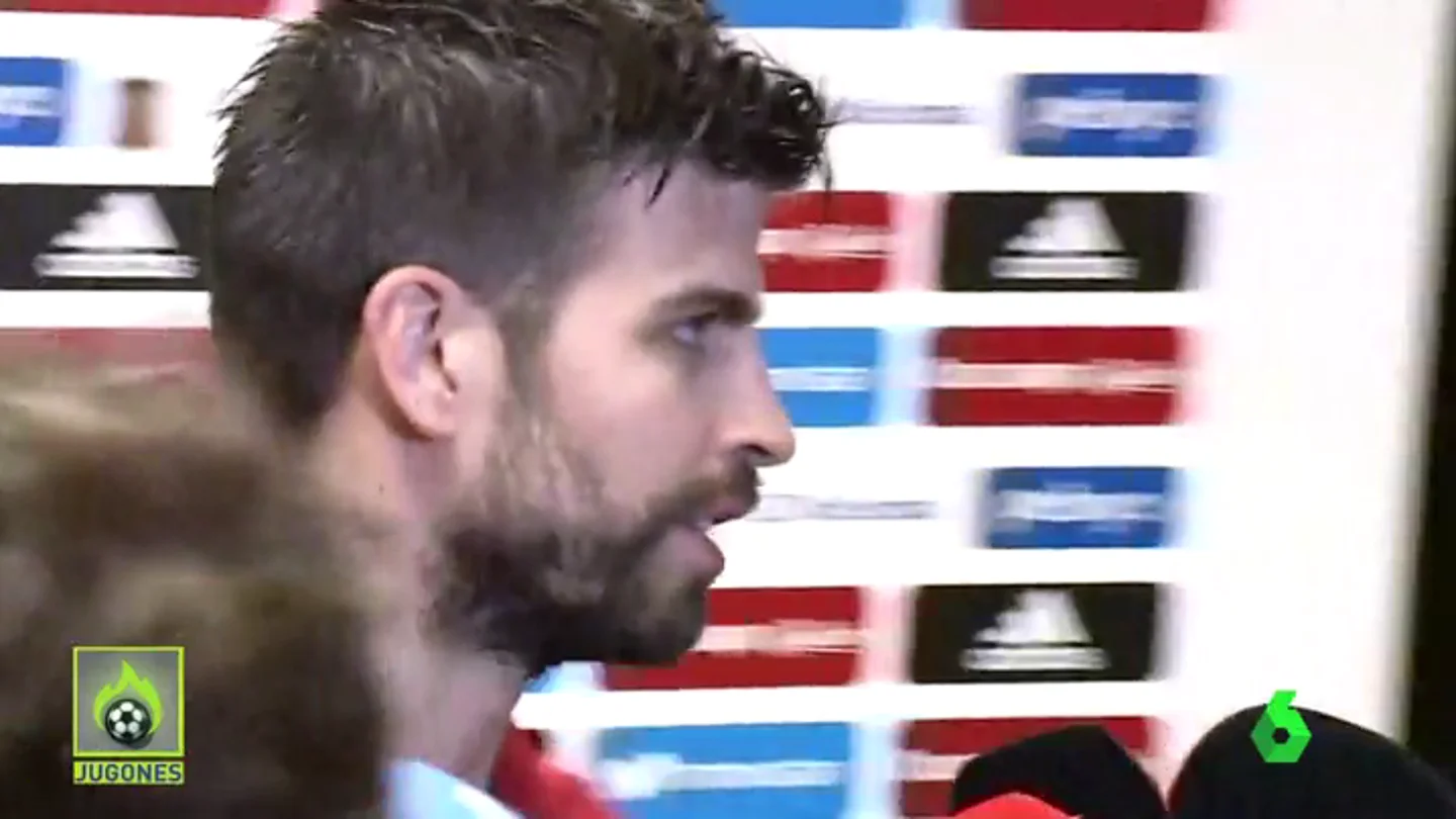 Frame 60.956715 de: Gerard Piqué no aguantó más preguntas sobre los pitos y se marchó: "Estoy harto" Frame 60.956715 de: Gerard Piqué no aguantó más preguntas sobre los pitos y se marchó: "Estoy harto"