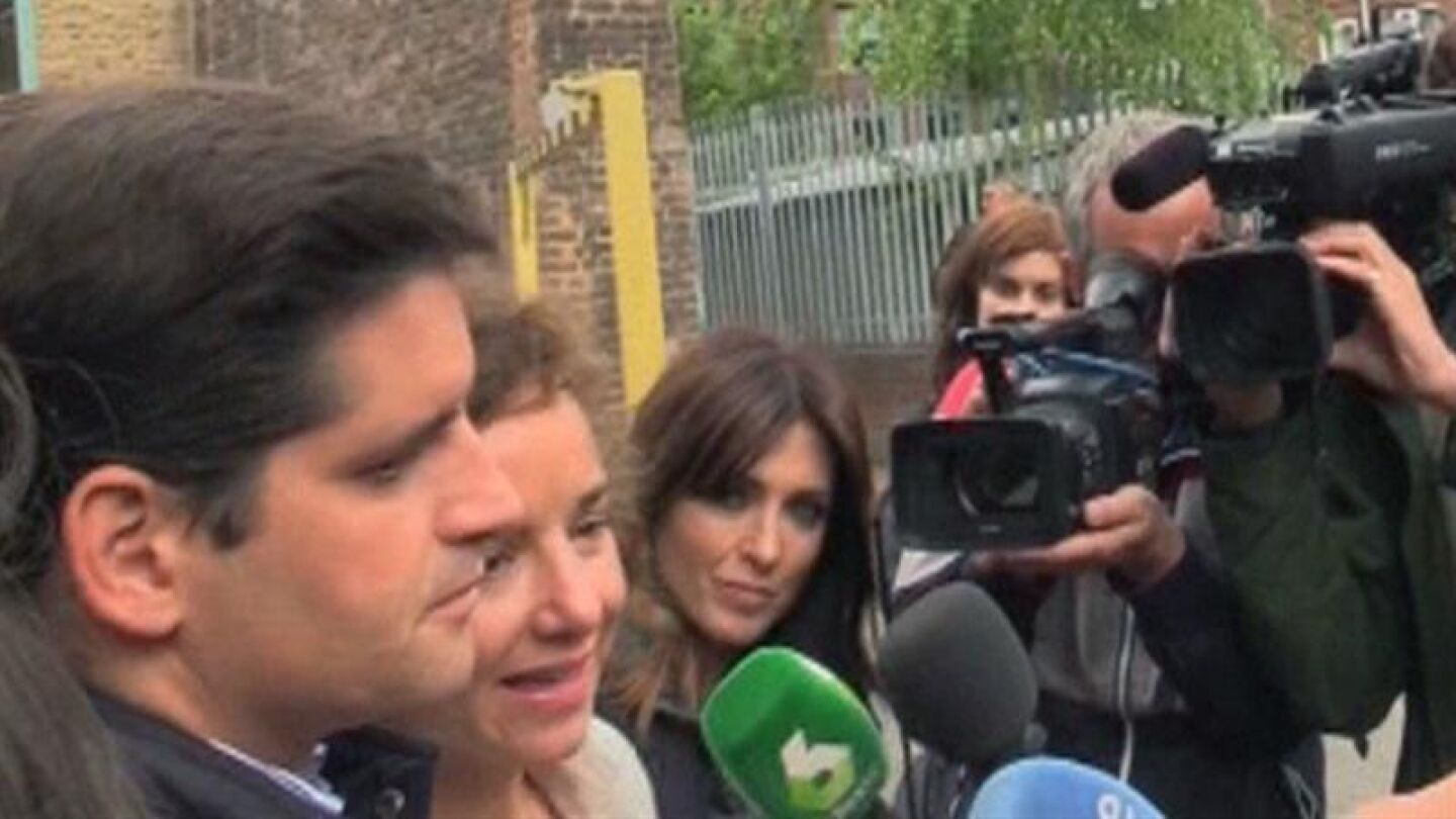 Enrique y Ana, hermanos de Ignacio Echeverr&iacute;a