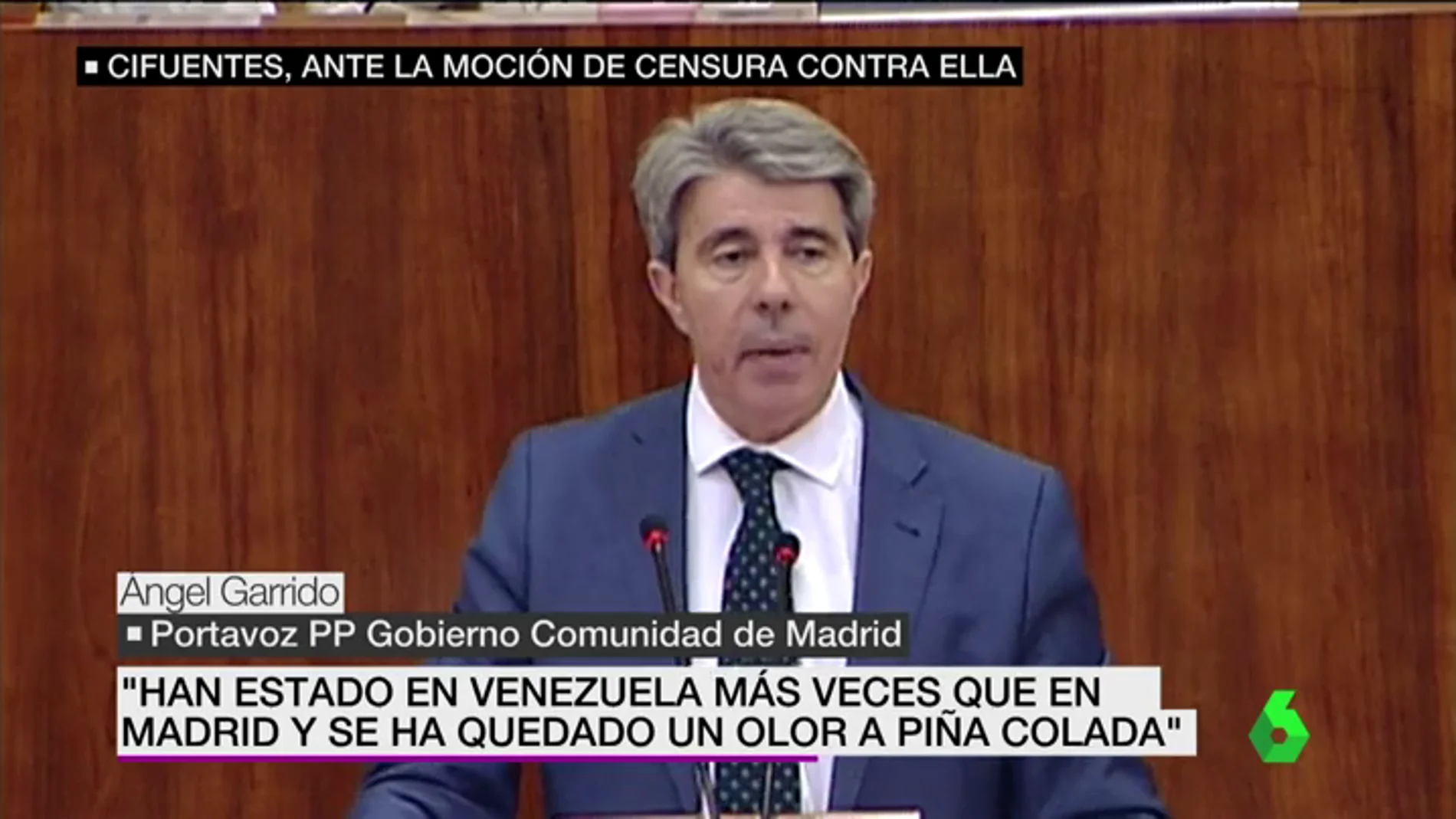 Ángel Garrido, portavoz del PP en la Asamblea de Madrid