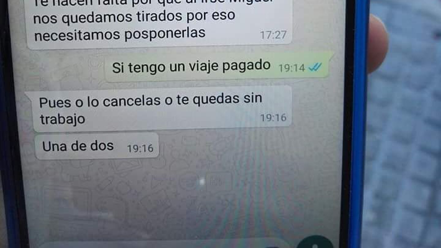 Conversaci&oacute;n de Whatsapp