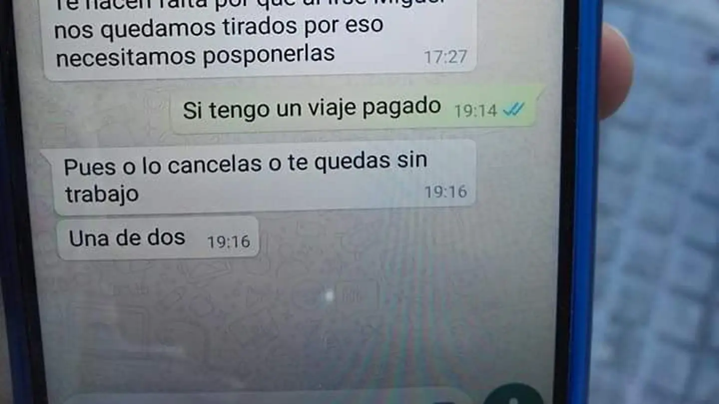 Conversación de Whatsapp Conversación de Whatsapp