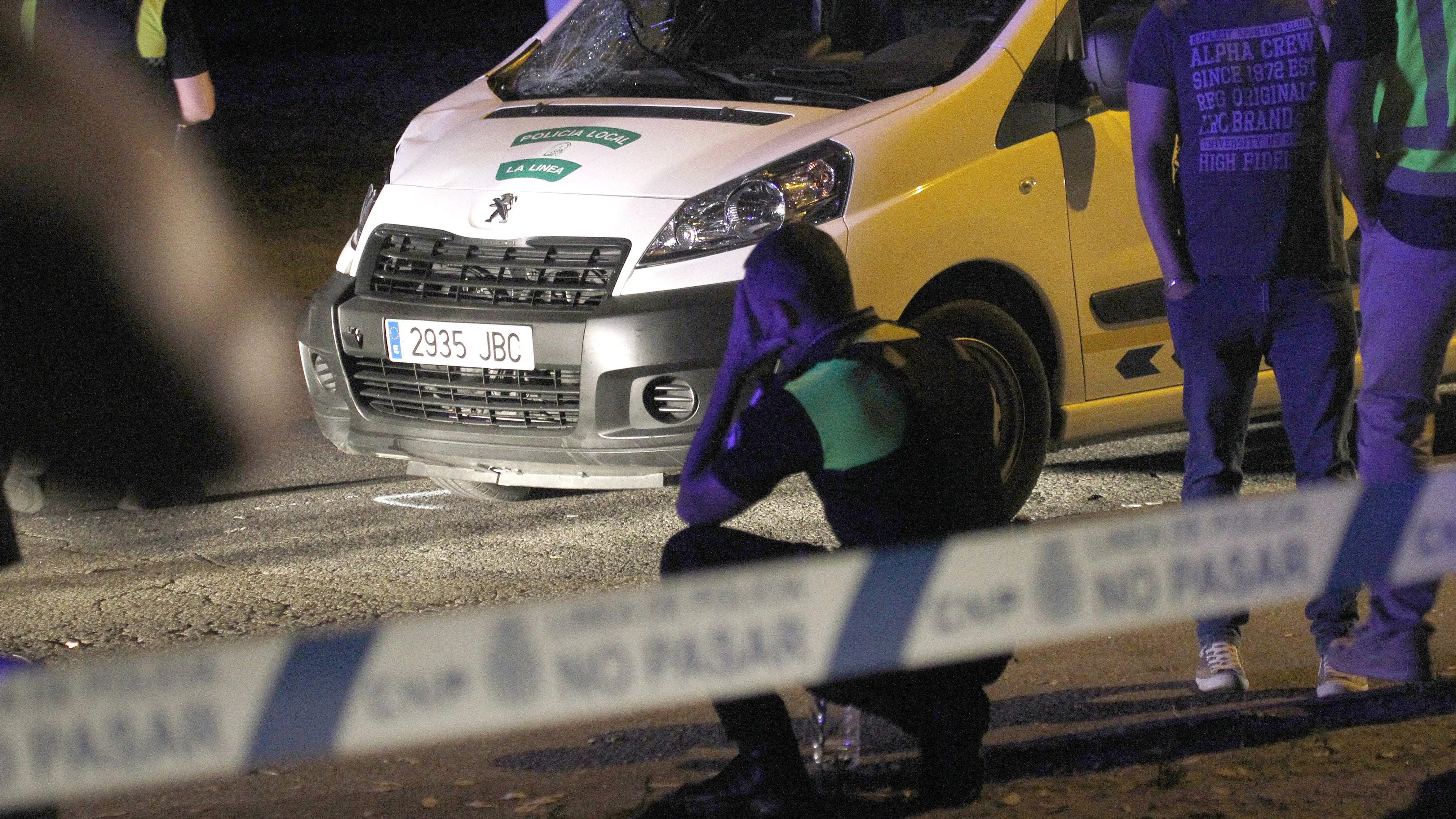 Muere un agente local al colisionar dos vehículos policiales en una persecución