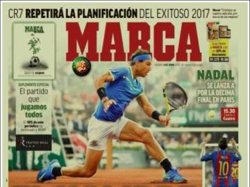 Portada histórica por el medio ambiente de Marca Portada histórica por el medio ambiente de Marca