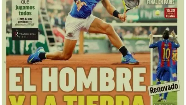 Portada hist&oacute;rica por el medio ambiente de Marca