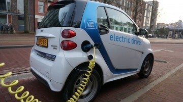 Un coche eléctrico