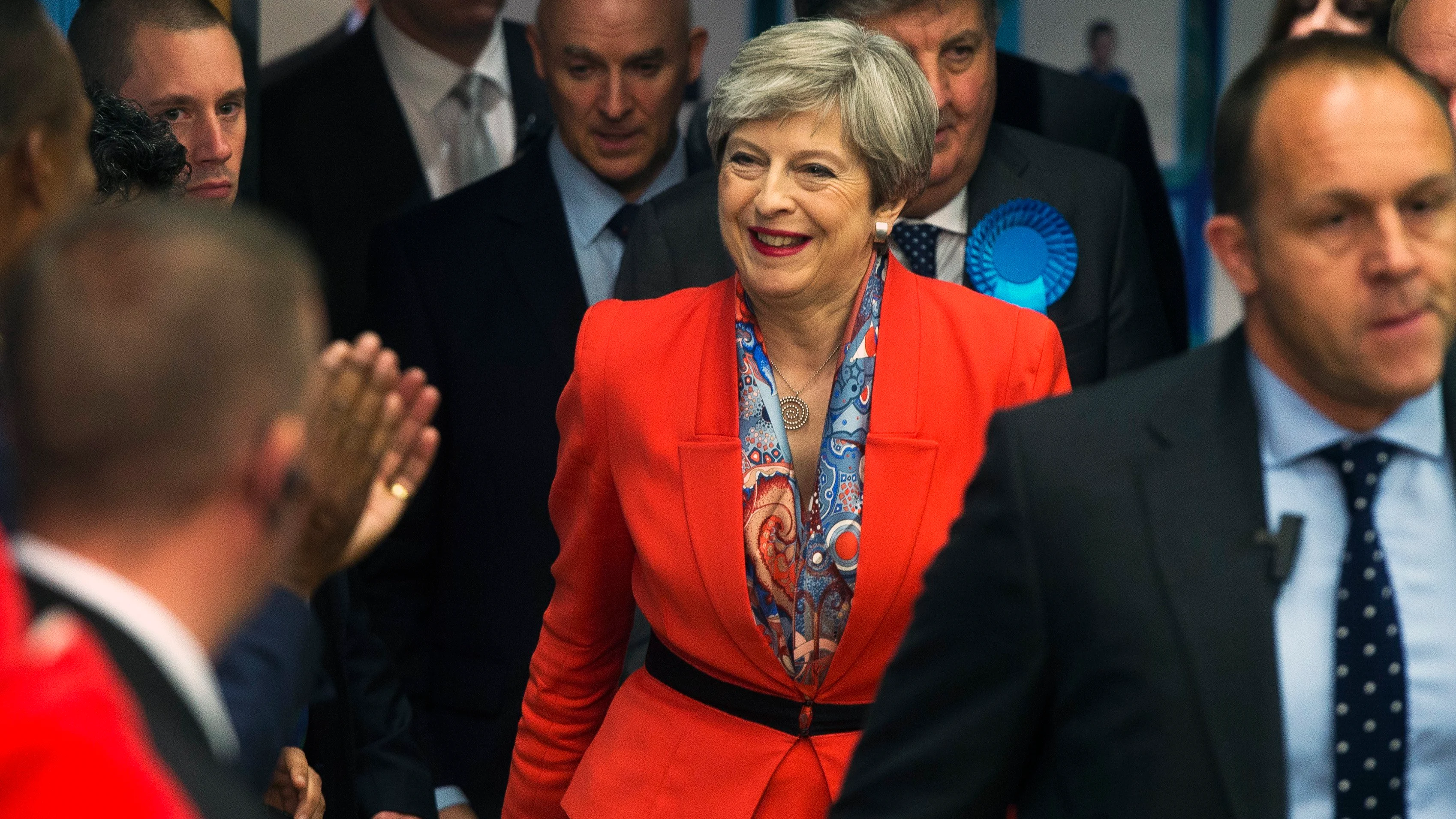 La primera ministra británica, Theresa May