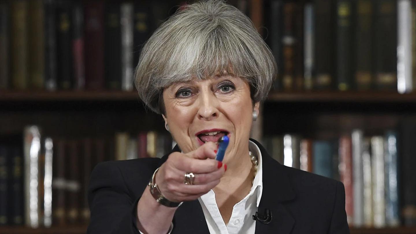 Theresa May en una imagen de archivo Theresa May en una imagen de archivo