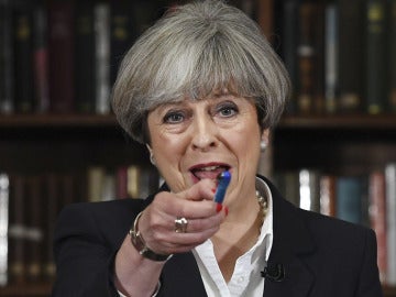 Theresa May en una imagen de archivo Theresa May en una imagen de archivo