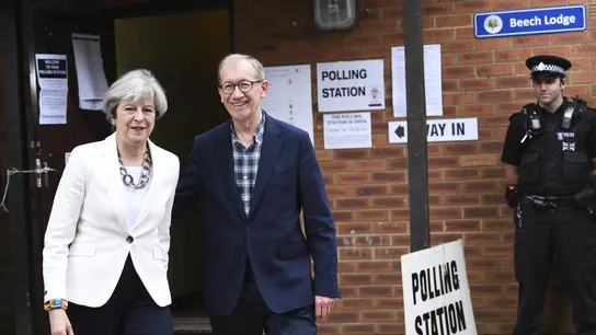 La primera ministra británica, la conservadora Theresa May La primera ministra británica, la conservadora Theresa May