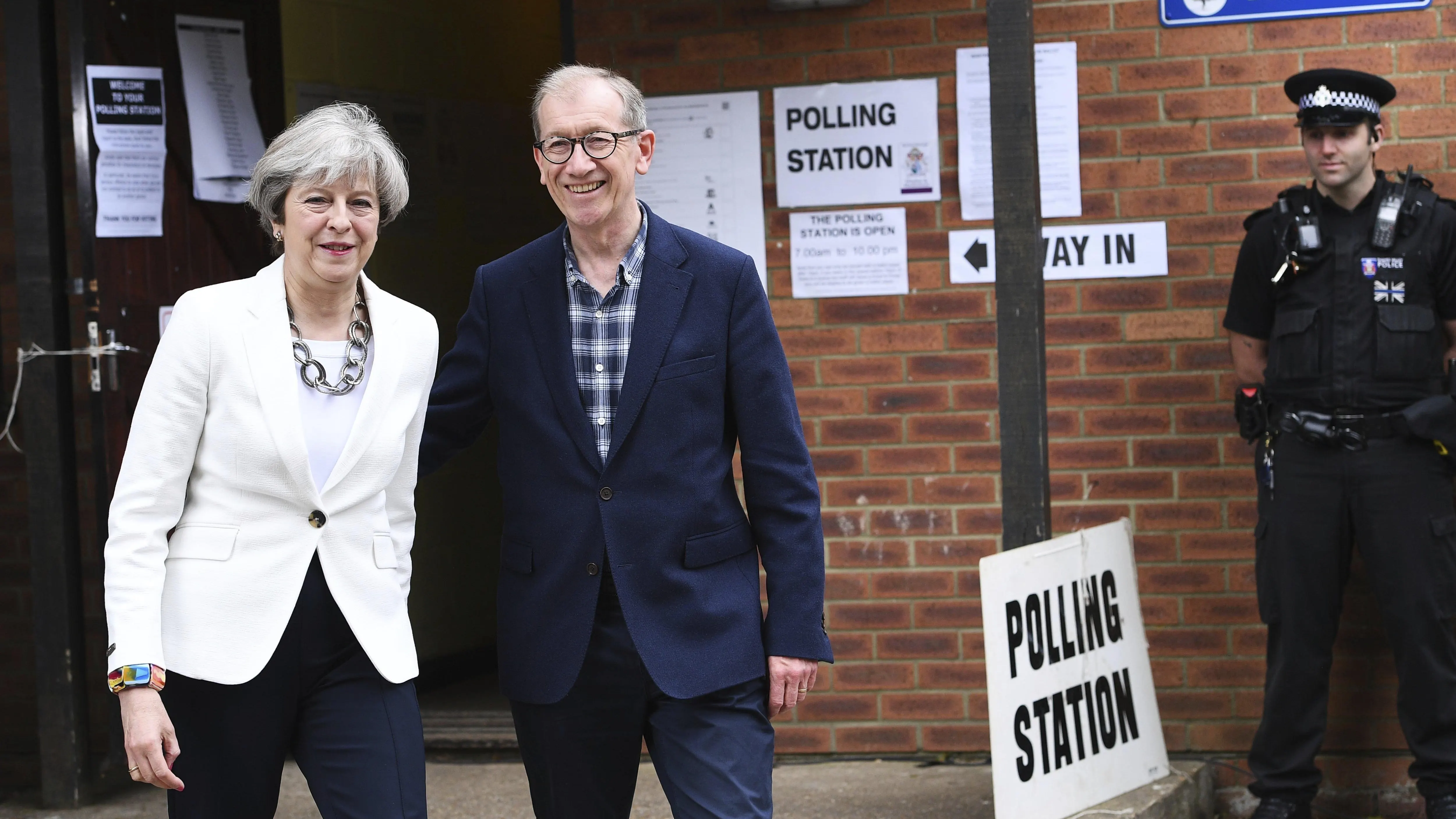 La primera ministra británica, la conservadora Theresa May