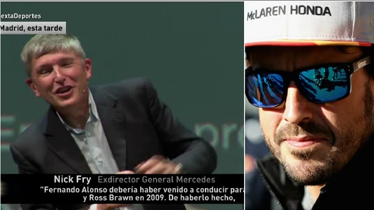 Nick Fry, exdirector general de Mercedes Nick Fry, exdirector general de Mercedes