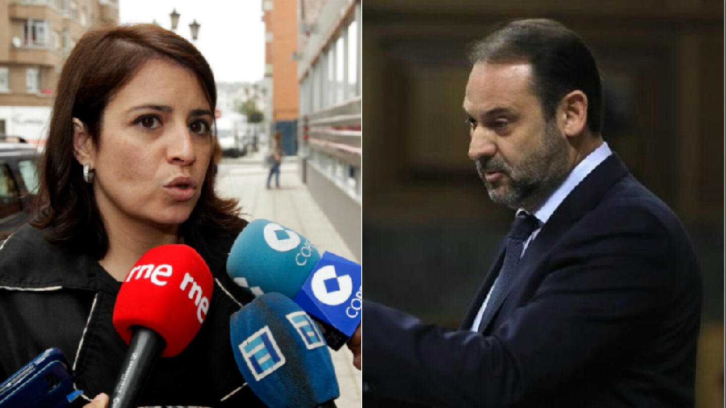 Adriana Lastra y Jos&eacute; Luis &Aacute;balos PSOE