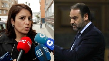 Adriana Lastra y José Luis Ábalos PSOE