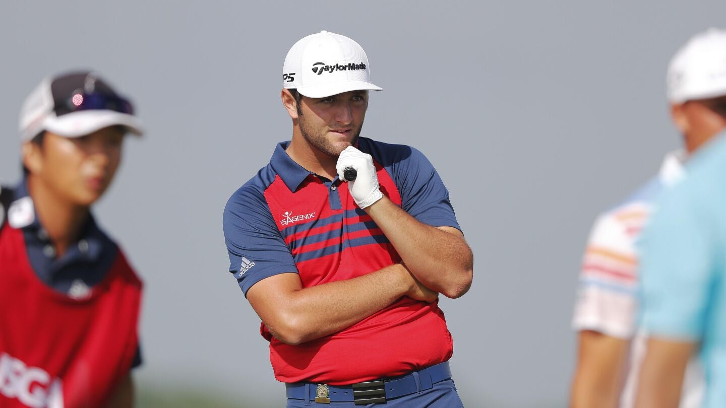 Jon Rahm, en el Abierto de EEUU de golf