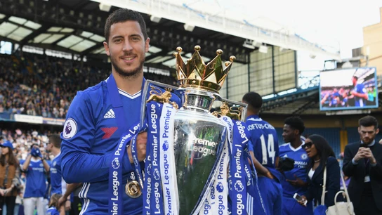 Eden Hazard, con la Premier Eden Hazard, con la Premier