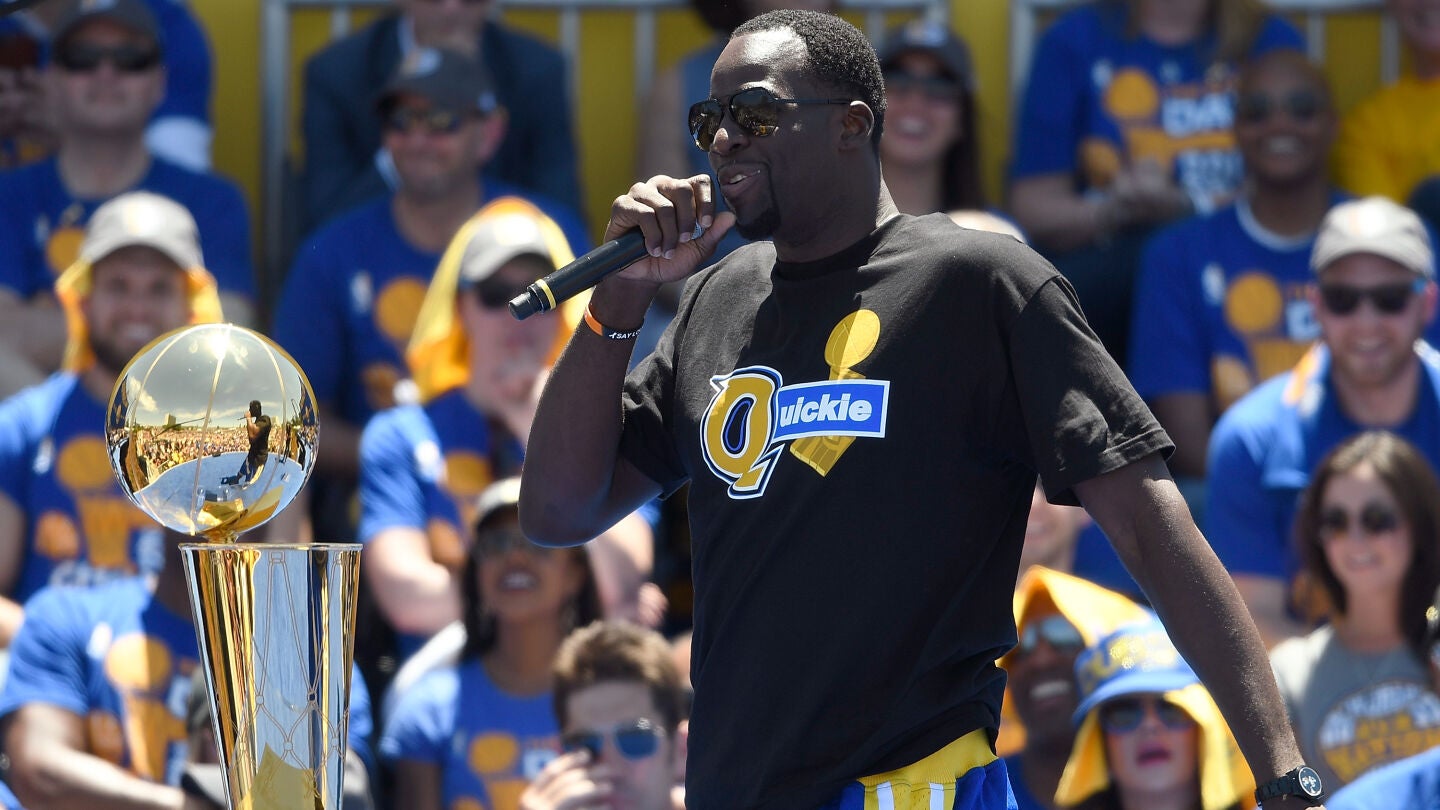 Draymond Green, con la camiseta de 'Quickie' ("Rapidito")