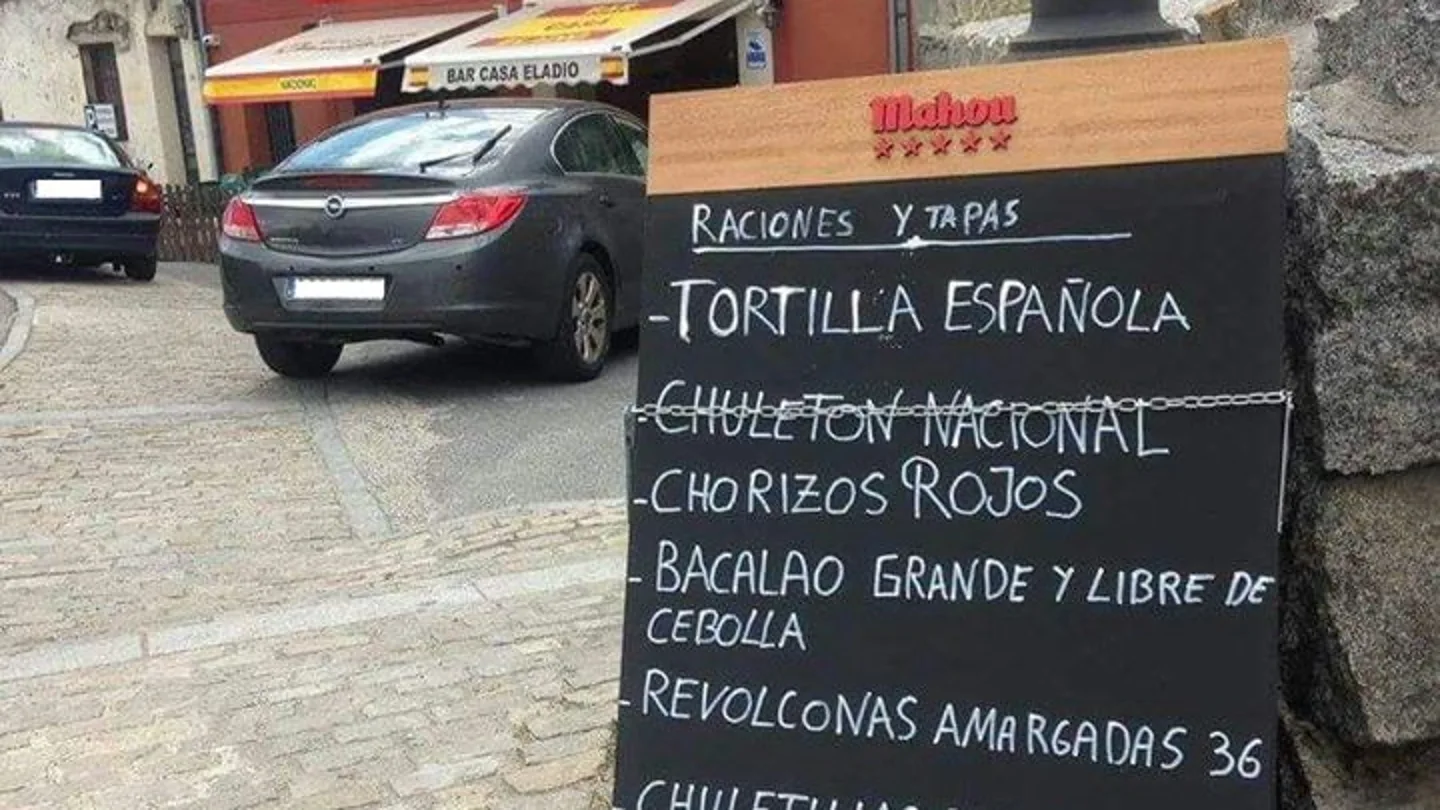 Menu casa Eladio Menu casa Eladio
