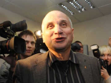 Gedvydas Vainauskas, durante un acto Gedvydas Vainauskas, durante un acto