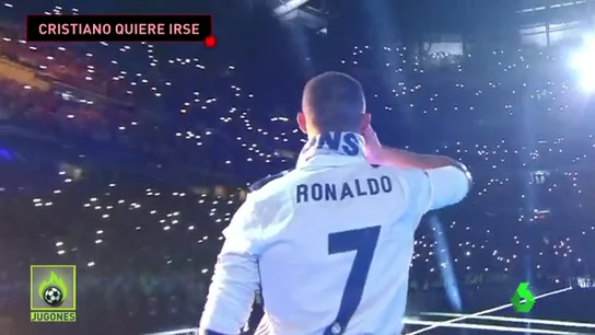 CRISTIANO SE QUIERE IR DEL MADRID CRISTIANO SE QUIERE IR DEL MADRID
