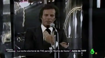 Una noche electoral para la historia: Lolita, Julio Iglesias y otros protagonistas de la 'fiesta de la democracia' de 1977