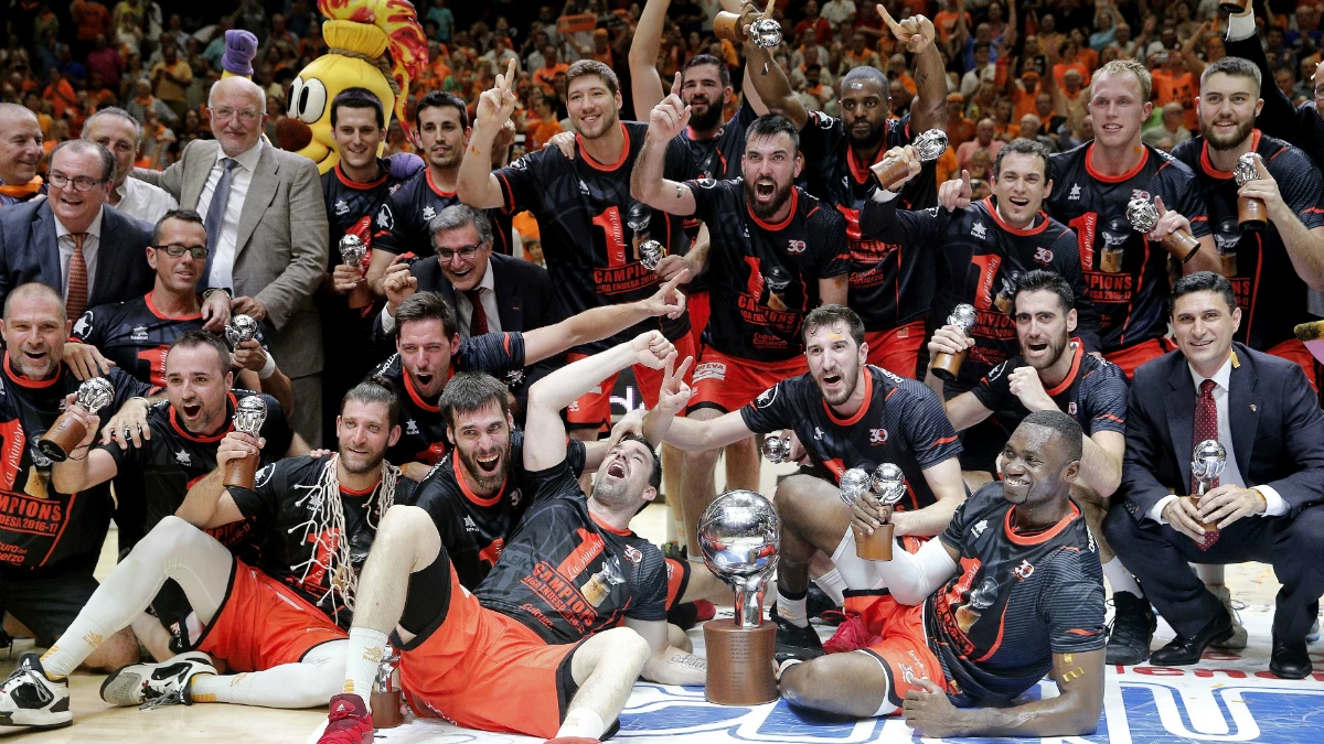 El Valencia Basket, con la ACB