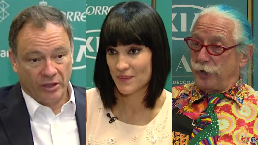  López-Alegría, Irene Villa y Patch Adams