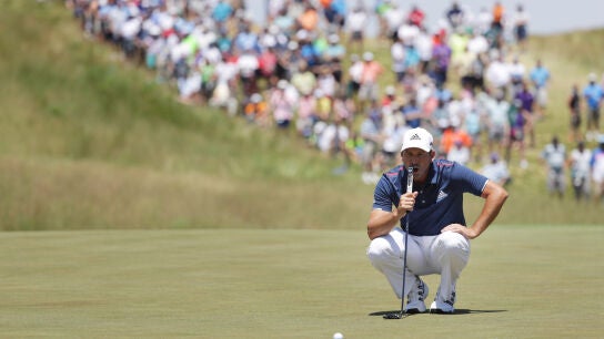 El golfista Sergio Garc&iacute;a en el US Open