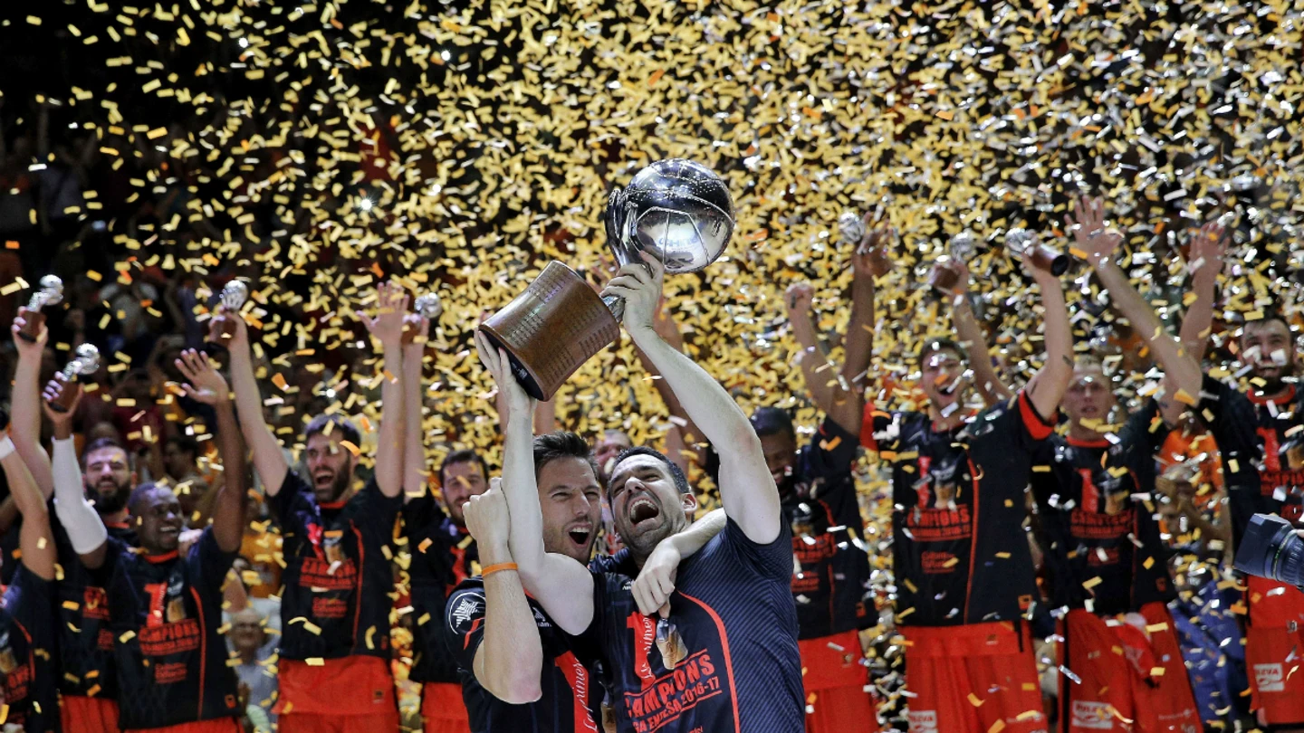 El Valencia levanta la Liga ACB El Valencia levanta la Liga ACB