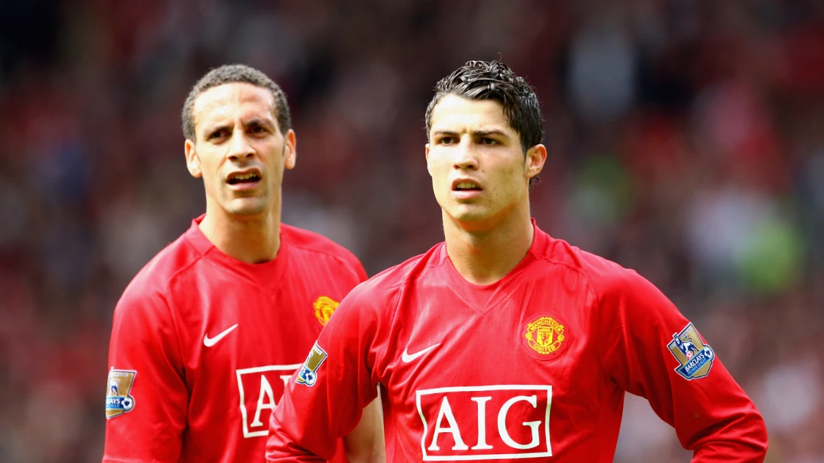 Ferdinand, con Cristiano