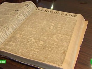 Primer número del 'Diario de Cádiz', publicado en 1867 Primer número del 'Diario de Cádiz', publicado en 1867