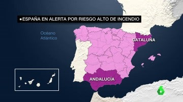 Los agentes forestales recuerdan que a pesar del riesgo por sequía las brigadas se han recortado un 30%: "Los incendios son más complicados de atajar"