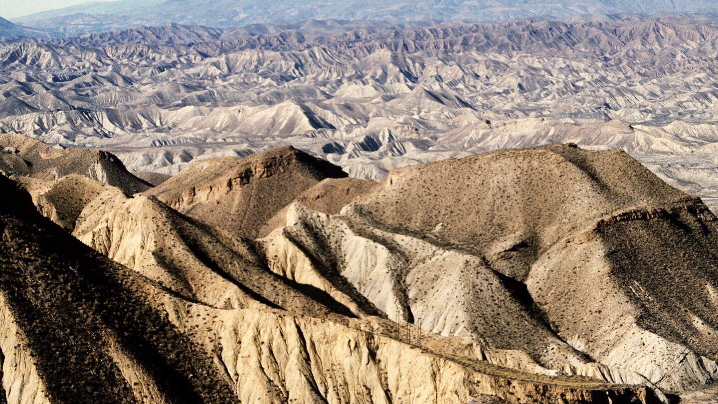 Vista general del llamado desierto de Almer&iacute;a