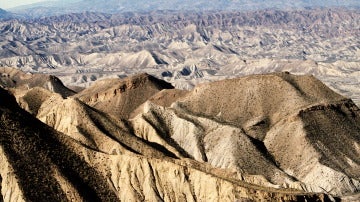 Vista general del llamado desierto de Almería