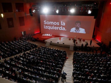 Luis Tudanca, presidente del Congreso Federal del PSOE, se dirigie a los delegados Luis Tudanca, presidente del Congreso Federal del PSOE, se dirigie a los delegados