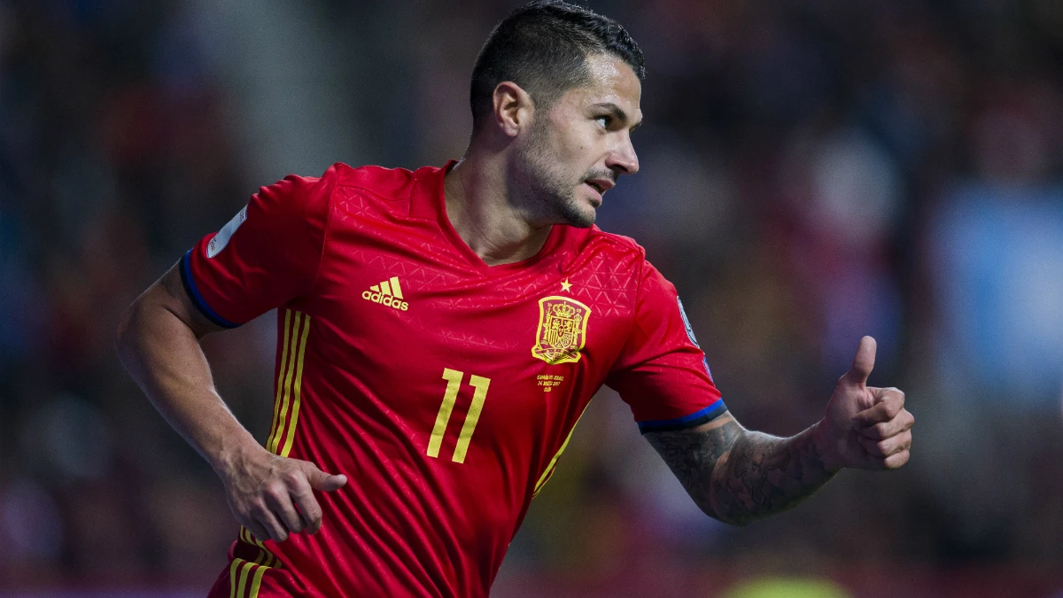 Vitolo, con España