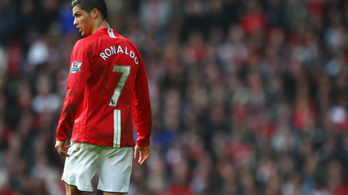 Cristiano Ronaldo, en el Manchester United