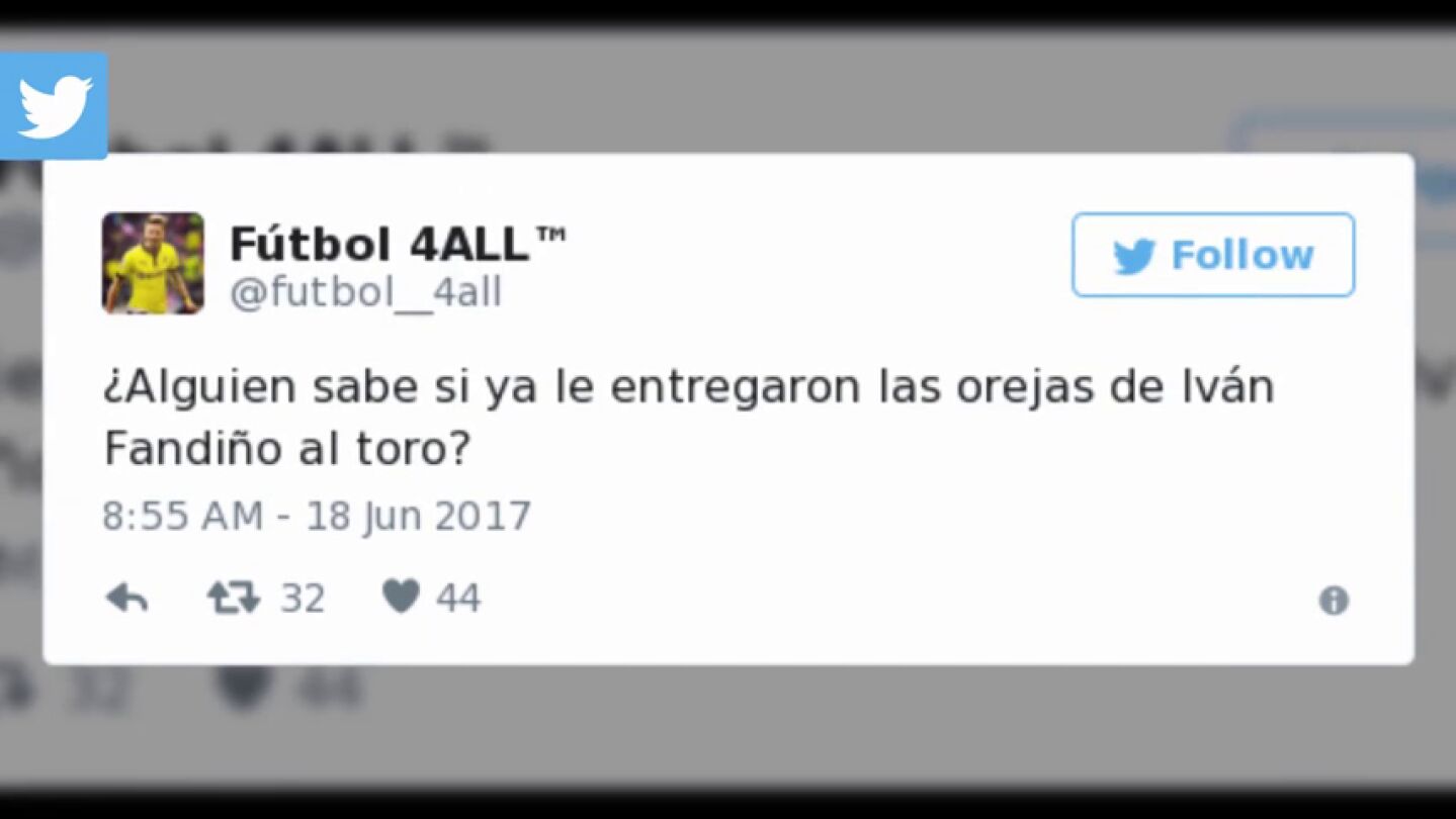 Usuarios de Twitter piden que se act&uacute;e contra quienes celebran la muerte del torero Iv&aacute;n Fandi&ntilde;o en redes sociales