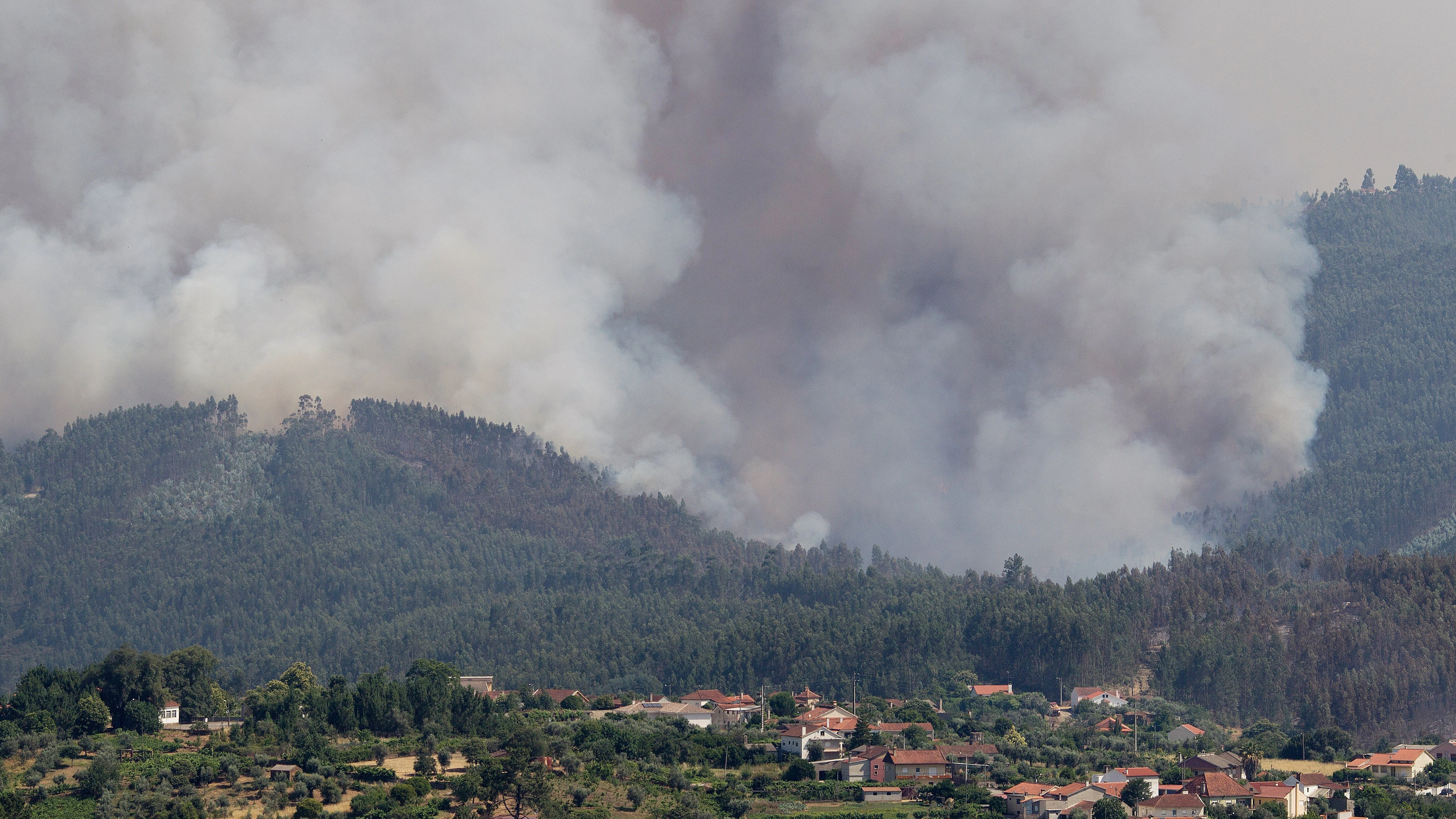 Incendio en Portugal