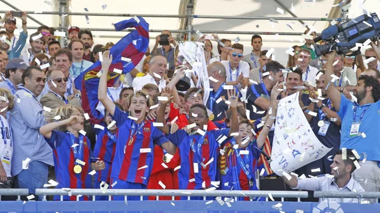 El Barcelona, campeón de LaLiga Promises en Villarreal El Barcelona, campeón de LaLiga Promises en Villarreal