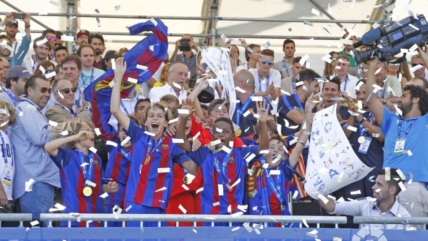 El Barcelona, campe&oacute;n de LaLiga Promises en Villarreal