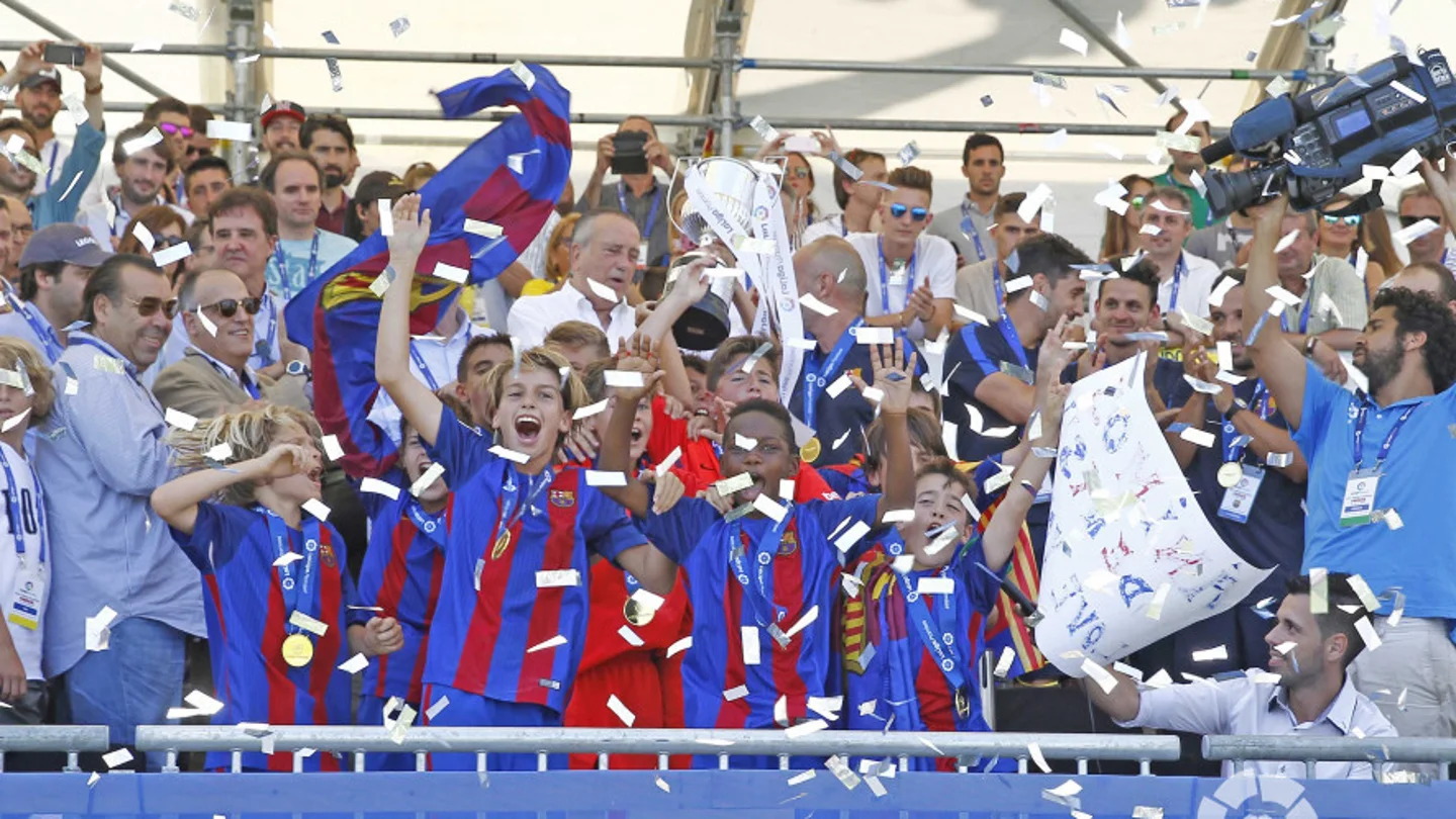 El Barcelona, campeón de LaLiga Promises en Villarreal El Barcelona, campeón de LaLiga Promises en Villarreal