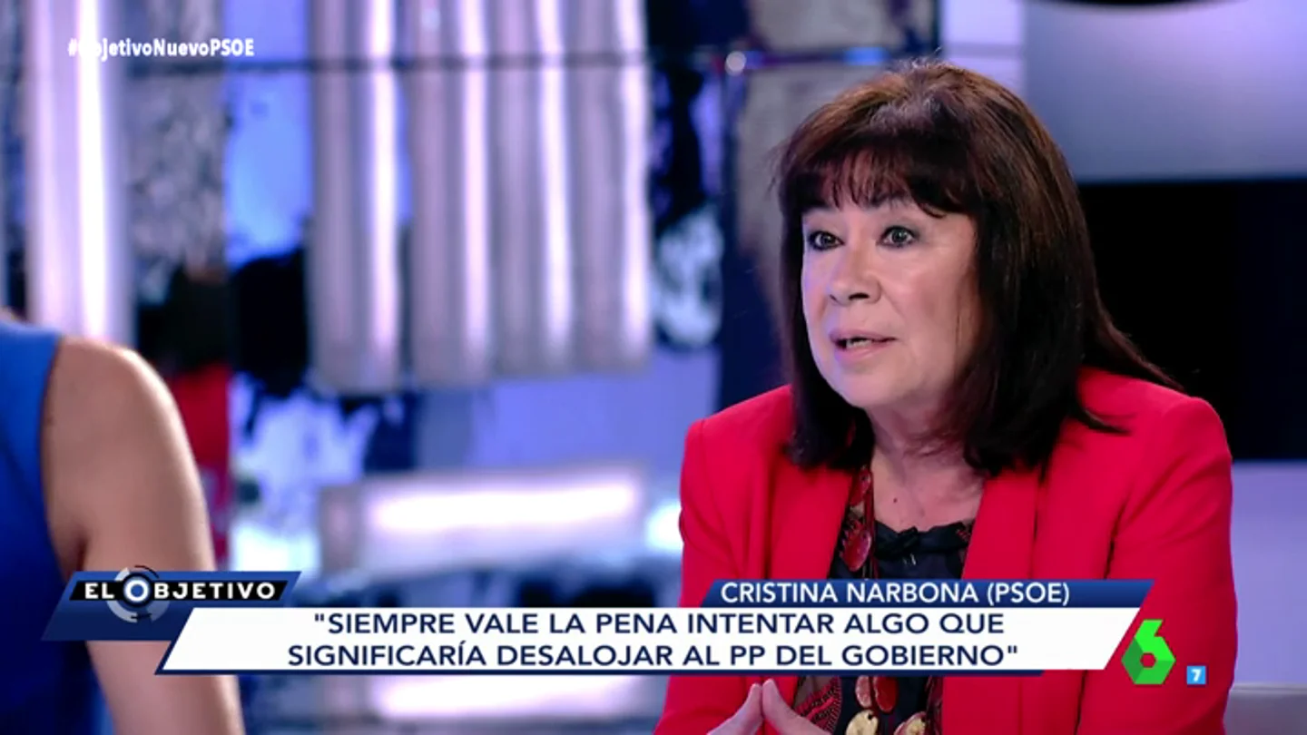 Cristina Narbona en El Objetivo Cristina Narbona en El Objetivo