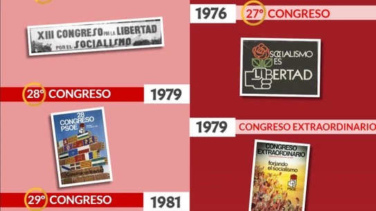Los lemas de los Congresos del PSOE Los lemas de los Congresos del PSOE