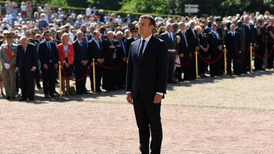 El presidente de Francia, Emmanuel Macron El presidente de Francia, Emmanuel Macron