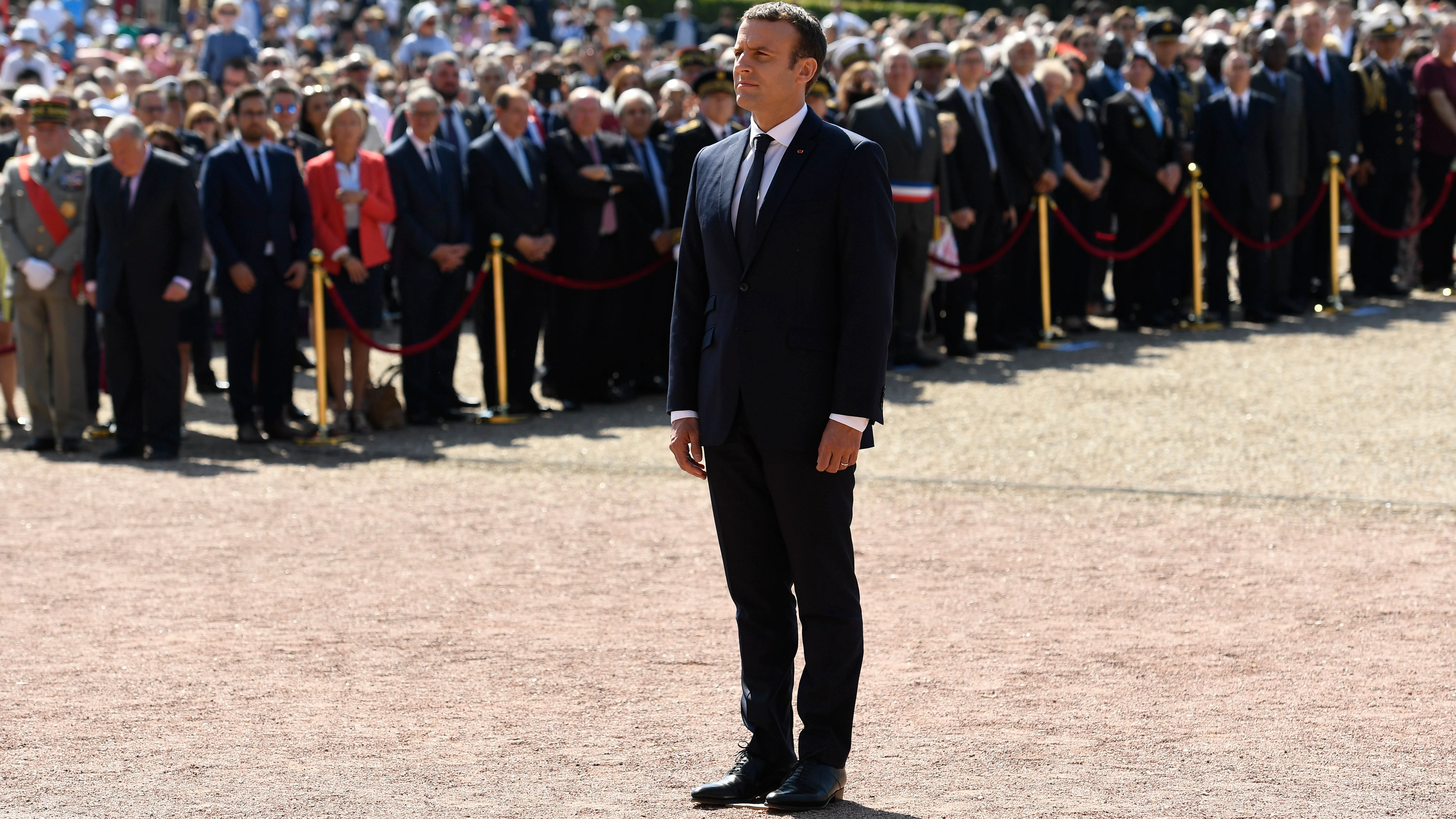 El presidente de Francia, Emmanuel Macron El presidente de Francia, Emmanuel Macron
