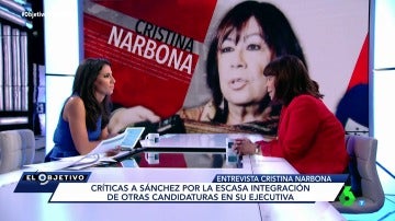 Cristina Narbona, presidenta del PSOE, en El Objetivo