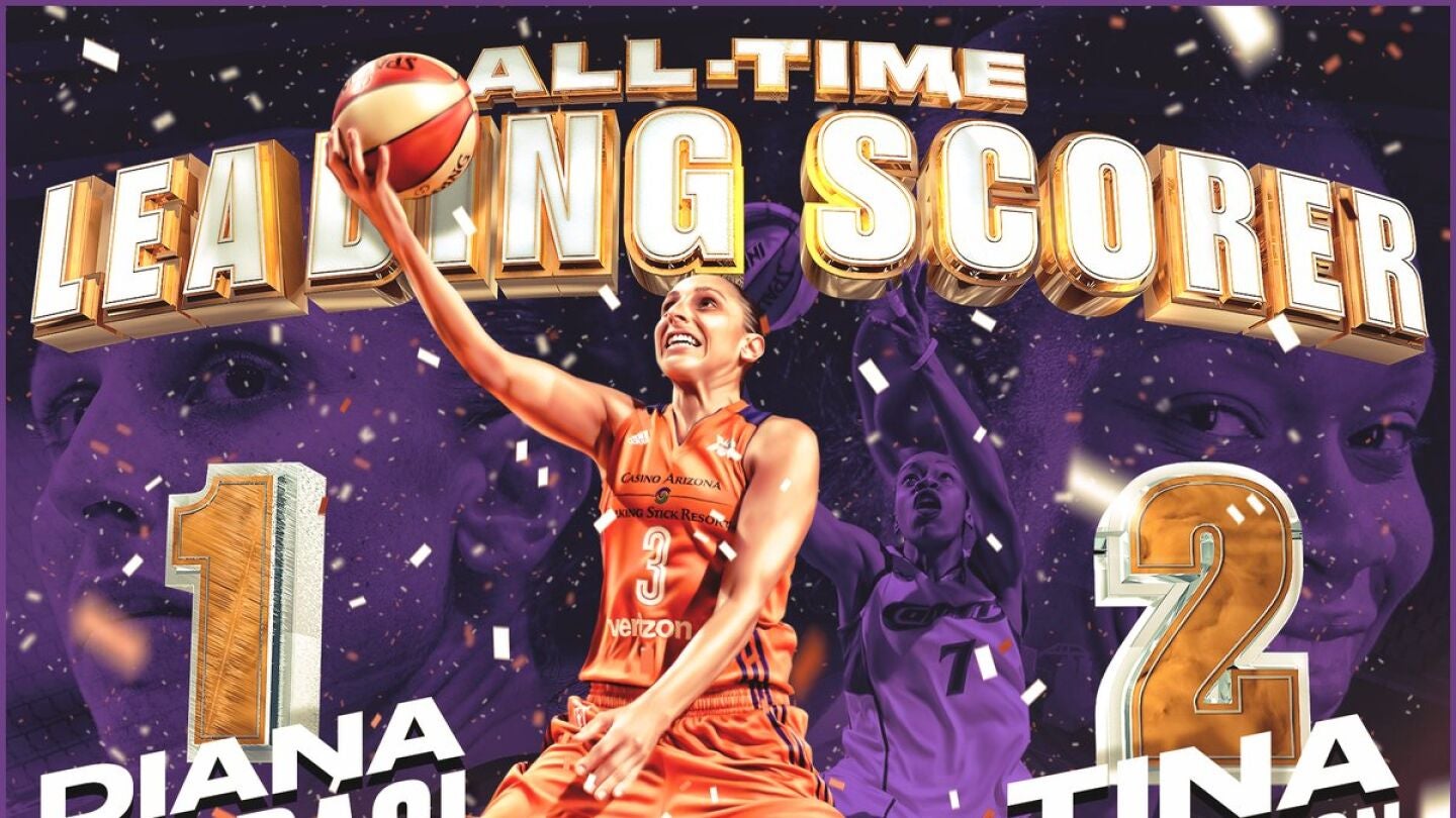 Diana Taurasi, m&aacute;xima anotadora de la historia de la WNBA