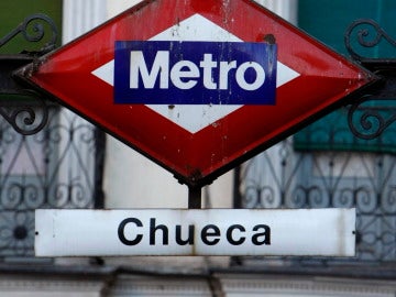 Acceso a la estación de metro de Chueca Acceso a la estación de metro de Chueca